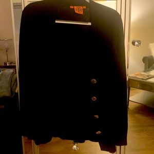Tory Burch Classic Black Cardigan